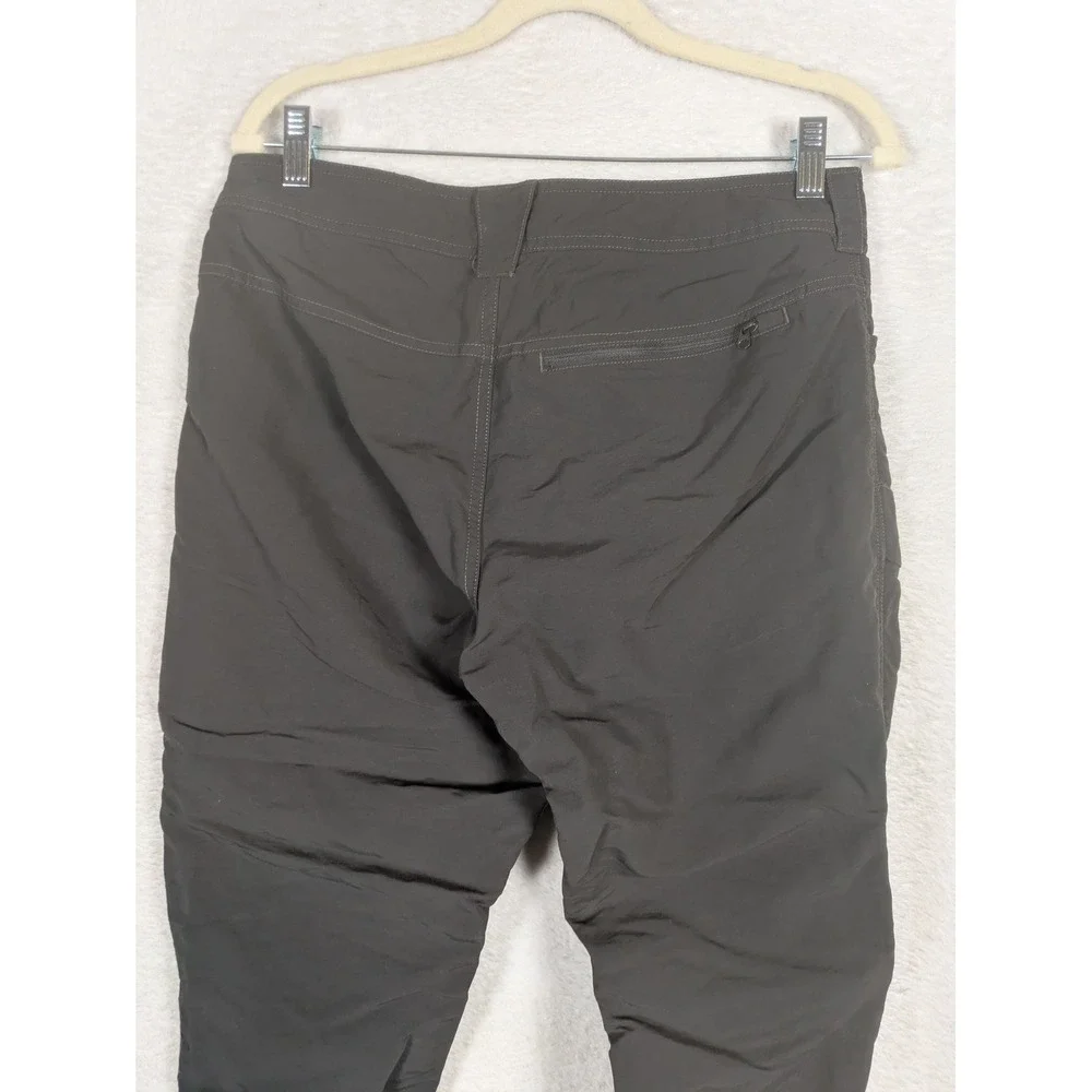 The North Face Hiking Pants Men's 32 Dark Gray Articulated Knee Technical Trail